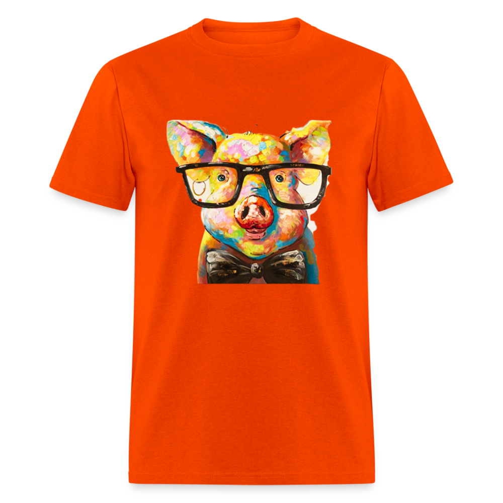 Ocean City Music Pig Shirt - orange