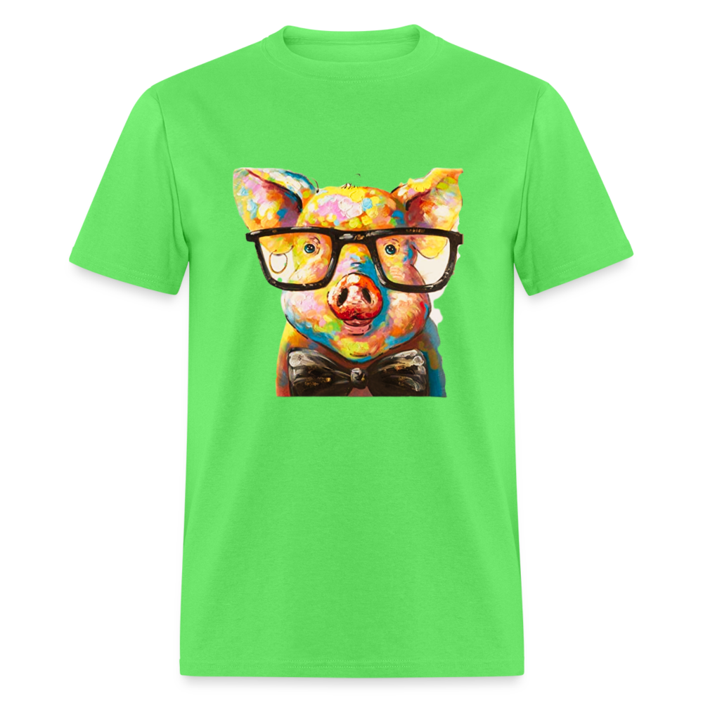 Ocean City Music Pig Shirt - kiwi