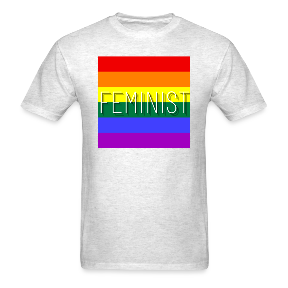 Feminist T-Shirt - light heather gray