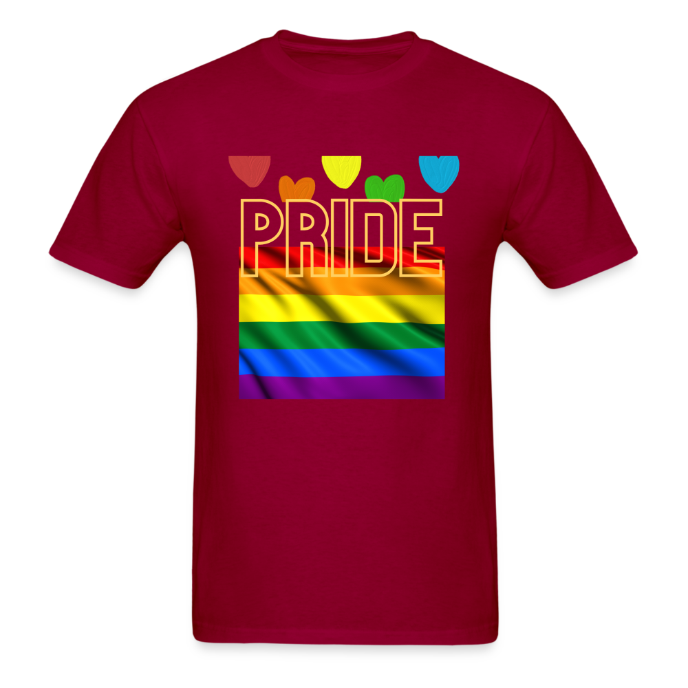 Pride Rainbow - dark red
