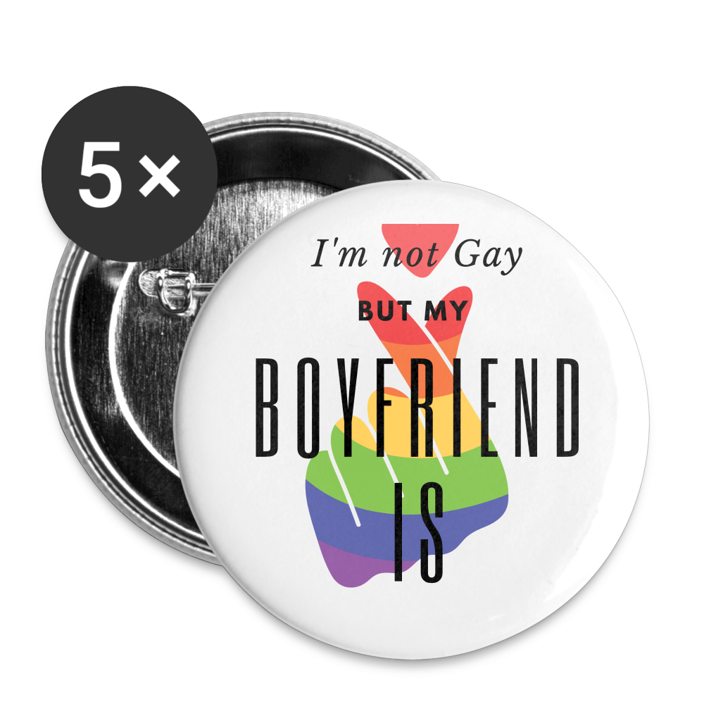 Boyfriend's Gay - white