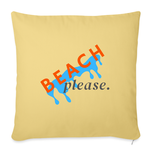 BEACH please. - washed yellow