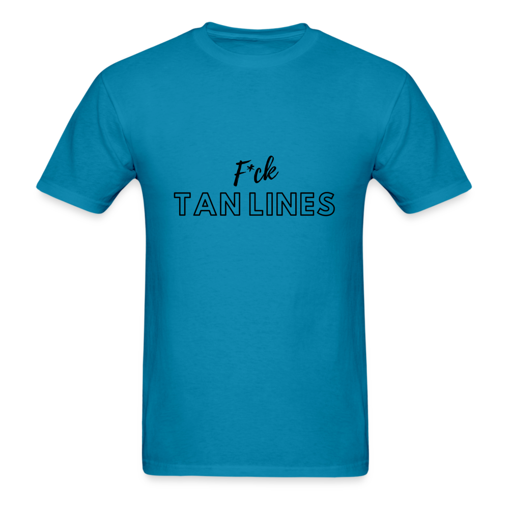 F*ck Tan Lines - turquoise