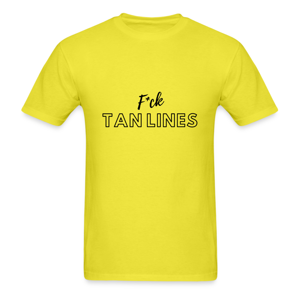 F*ck Tan Lines - yellow