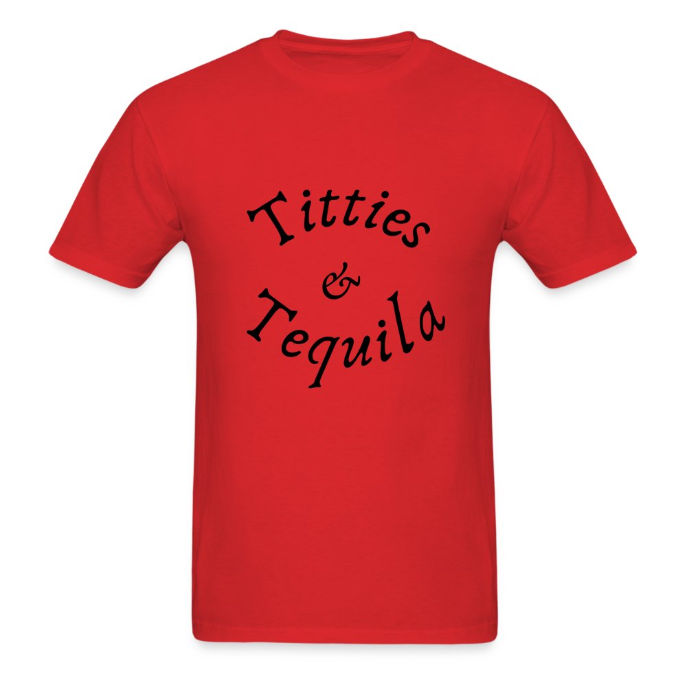 Titties and Tequila - red