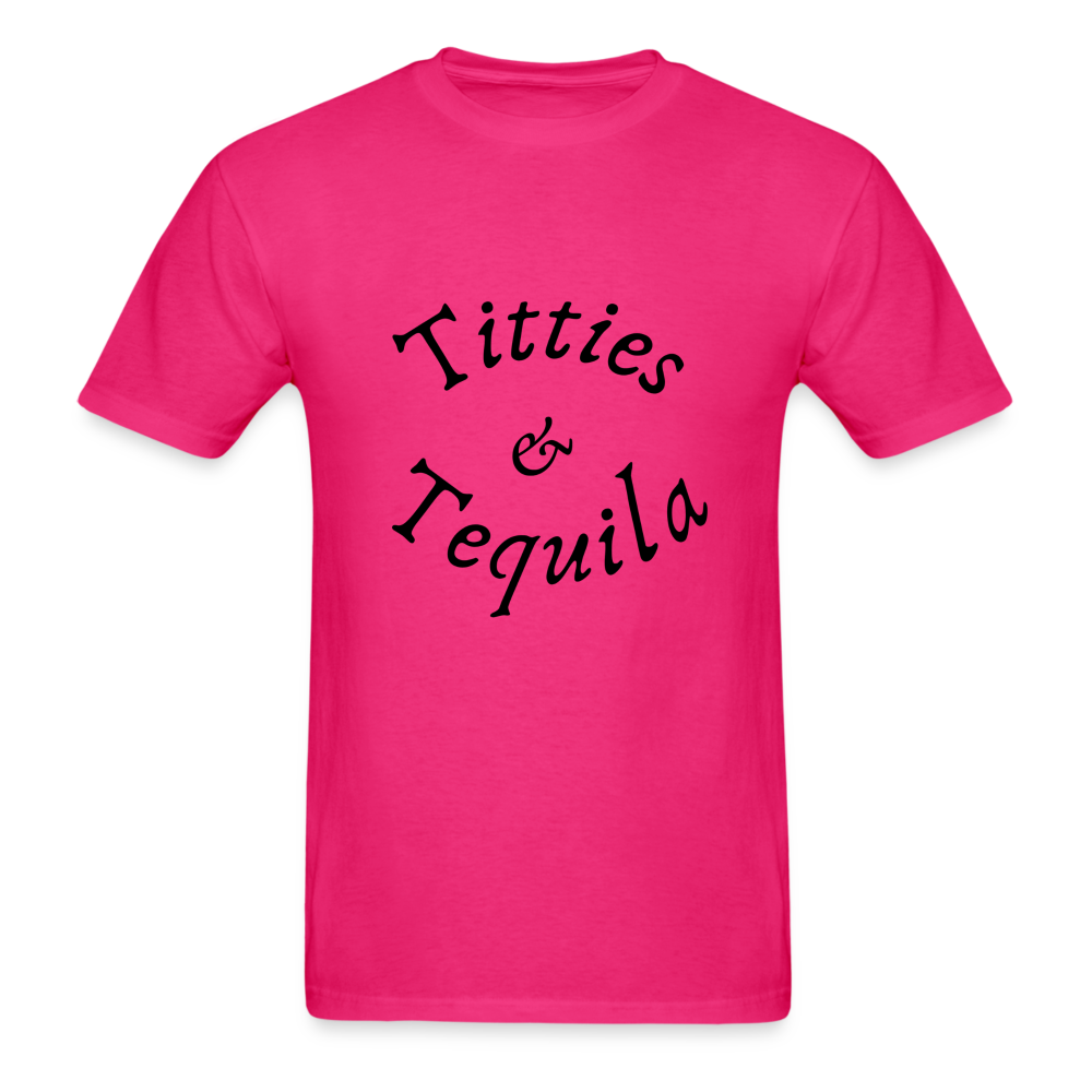 Titties and Tequila - fuchsia