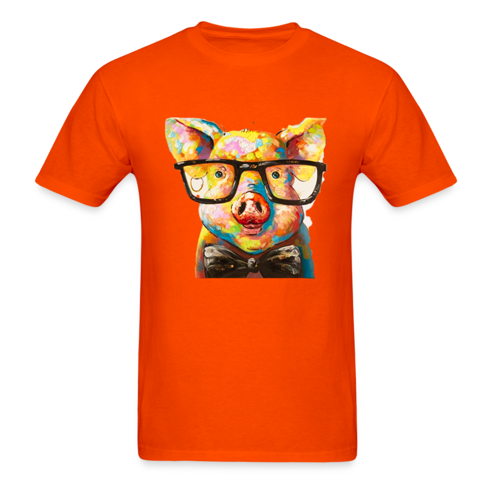 Pig Shirt - orange