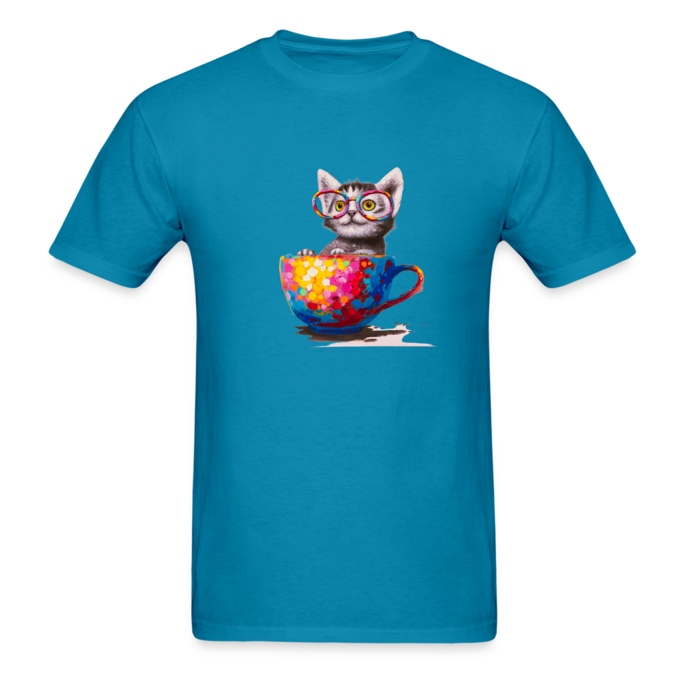 Kitty Cat - turquoise