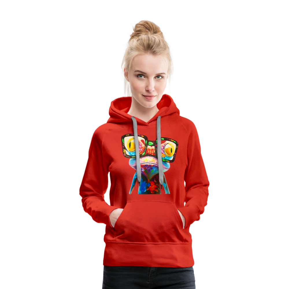 Froggy Hoodie - red